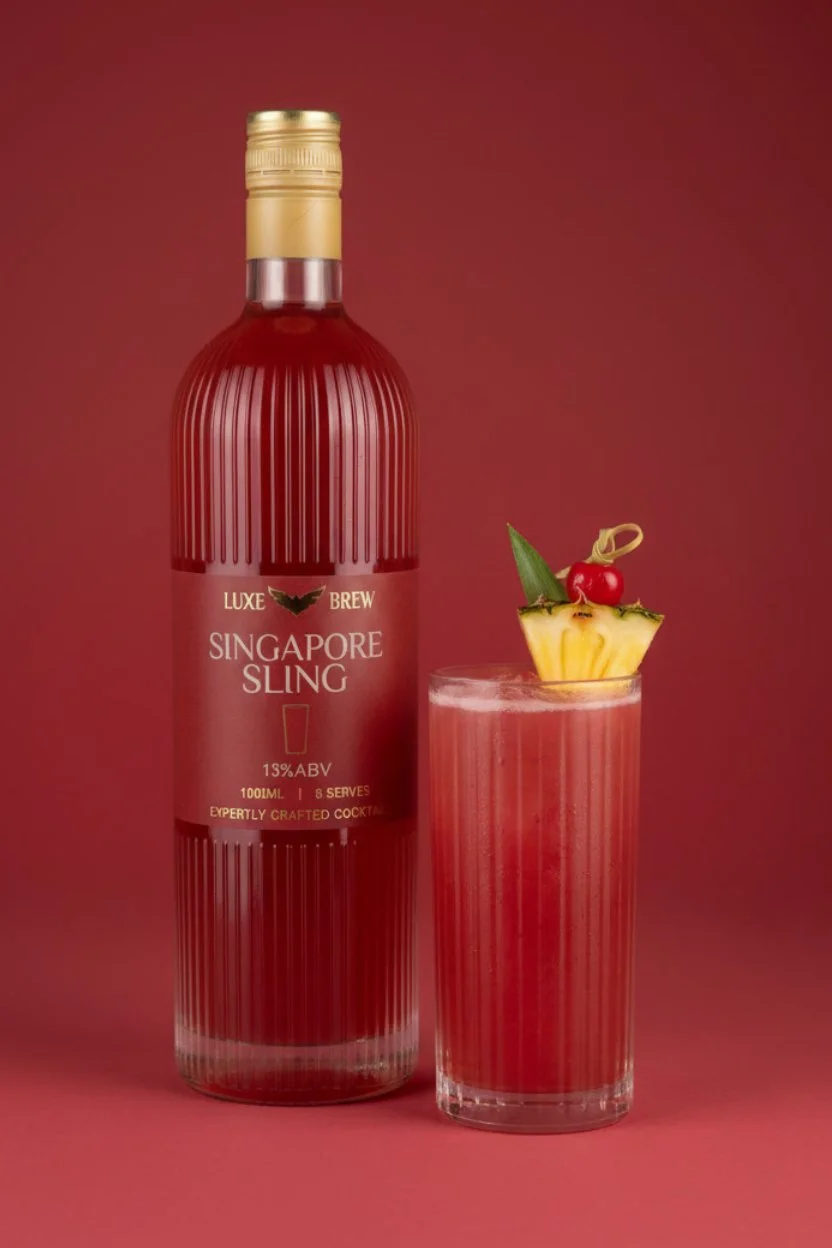 SINGAPORE SLING 1LTR PREMIXED COCKTAIL — LUXE BREW
